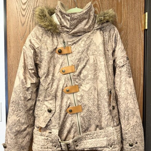 Oakley S Signature Series Snowboarding Ski Jacket Gretchen Bleiler Loose Fit XS - Picture 1 of 5